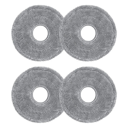 4pcs Microfiber Mop Pads for Roborock Saros 20 (2020–2023)