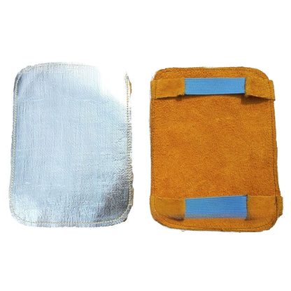 Aluminized Back Heat Shield Hand Pad 20 x 15 x 1 cm for Welders
