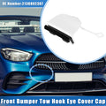 Front Bumper Tow Hook Eye Cover Cap Replacement for Mercedes E-Class W213 (2016–2021)