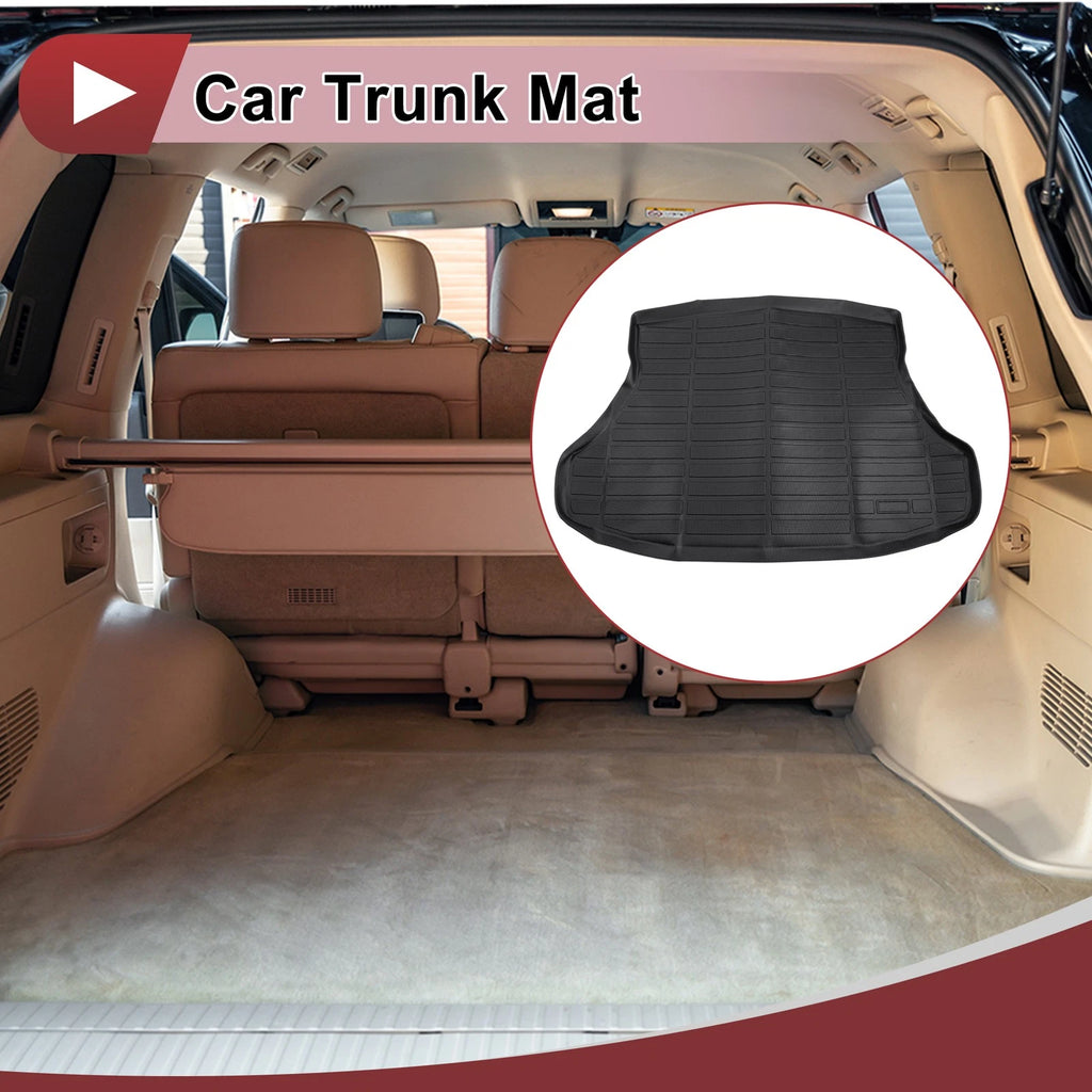 Cargo Liner Rear Trunk Mat Replacement for Honda Civic (2012–2015) TPE Black