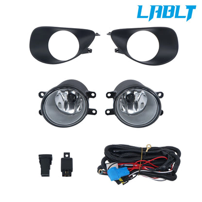 Halogen Fog Light Lamp with Black Bezel for Toyota Yaris Hatchback (2006–2008)