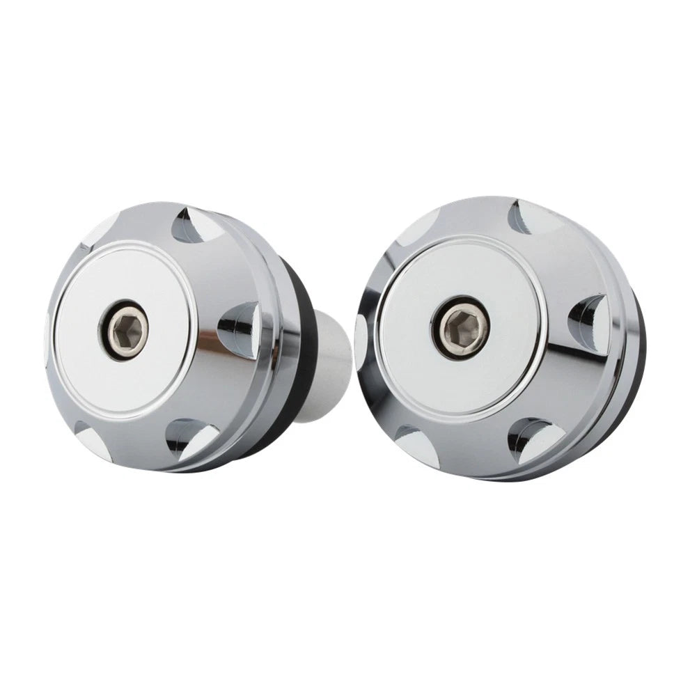 Silver Front Axle Caps Nut Covers for BMW RnineT (2017–2022)