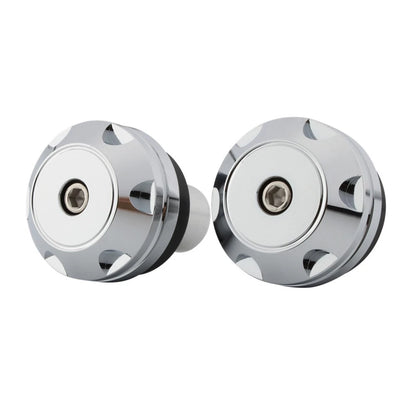 Silver Front Axle Caps Nut Covers for BMW RnineT (2017–2022)