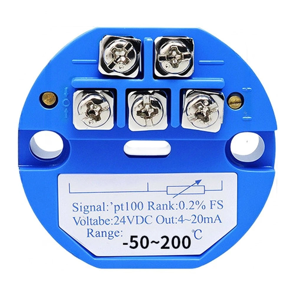 PT100 Temperature Transmitter for Easy Installation