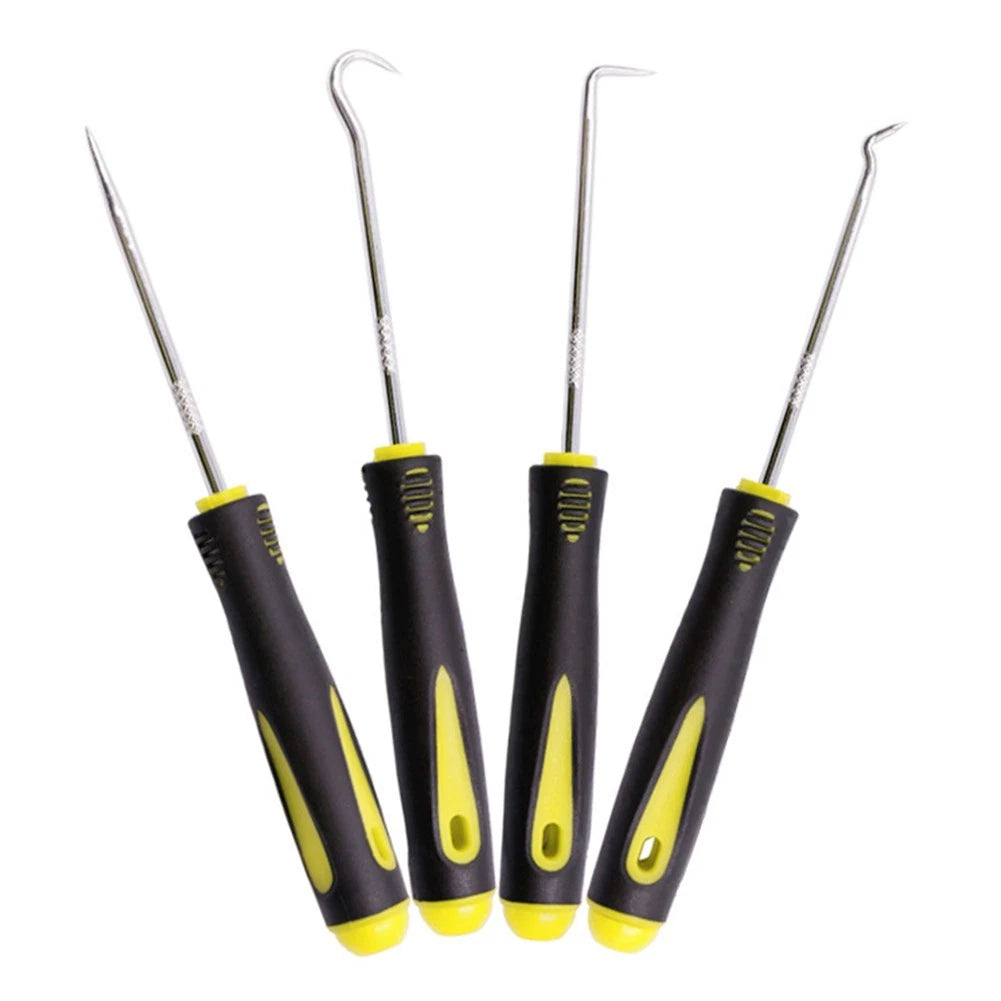4-Piece Car Pick & Hook Set for Pulling O Rings