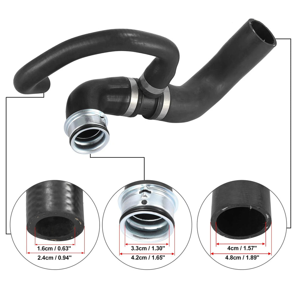 Lower Radiator Coolant Hose Replacement for Mercedes-Benz Sprinter 3500 (2010–2017)