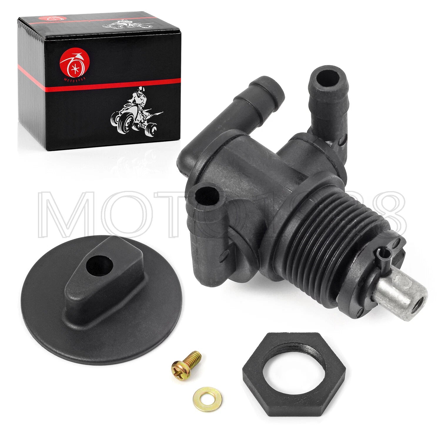 3-Way Fuel Shut Off Valve Petcock for Polaris Sportsman 500 4X4 6x6 (1997–2004)