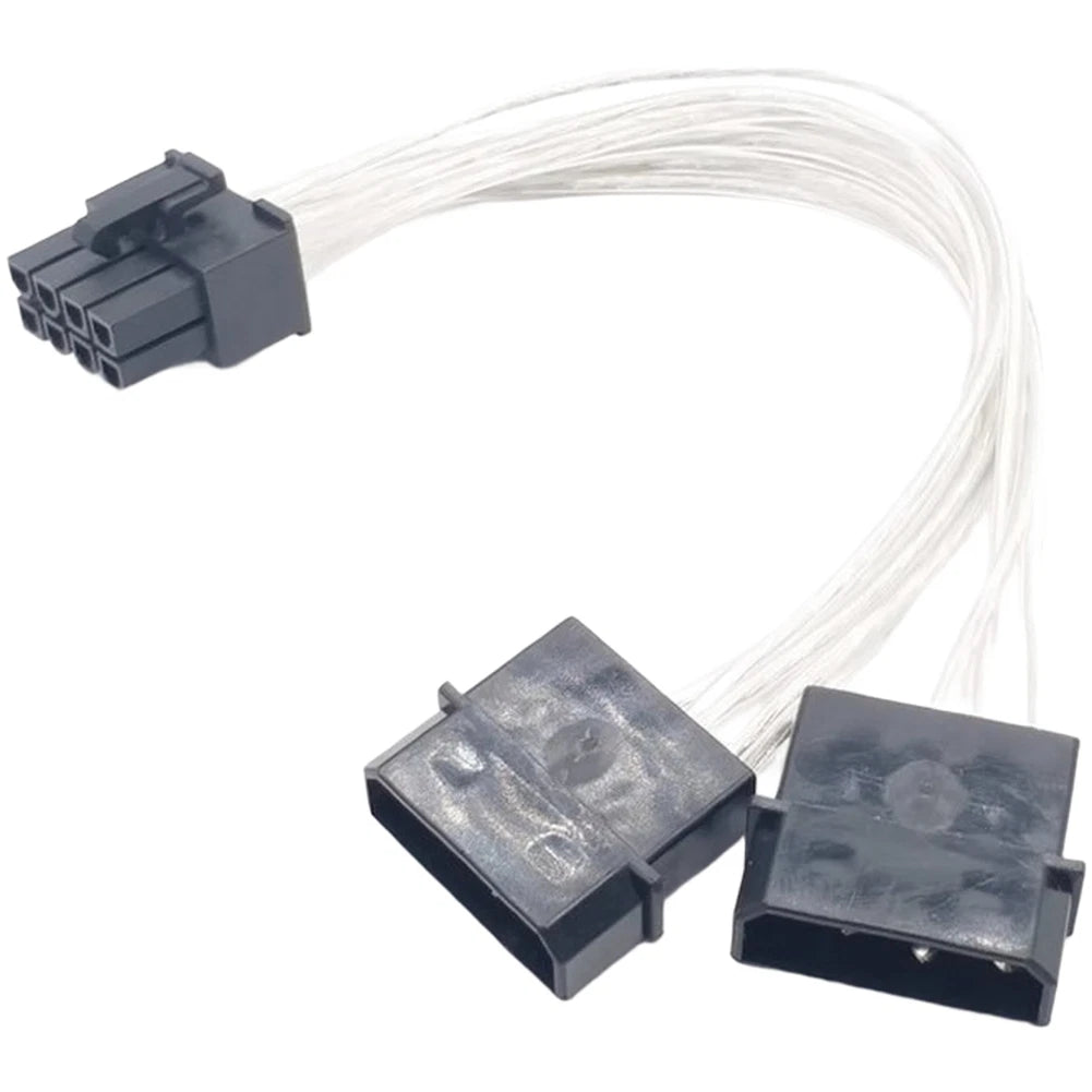 8Pin to 2x4Pin GPU Power Supply Cord for Graphics Card (Stable)