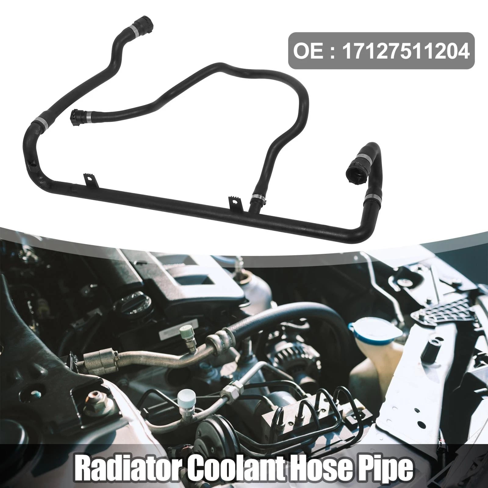 Coolant Hose Radiator Replacement for BMW 3 Series 318 Ti (2002–2005)