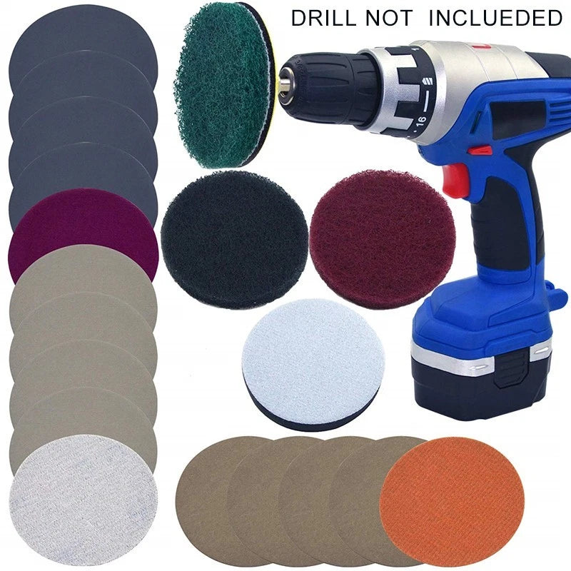 Sandpaper Pad Kit Set for Polishing and Repairing