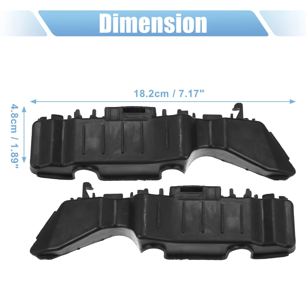 Front Bumper Bracket Pair Replacement for Hyundai Accent (2012–2012)