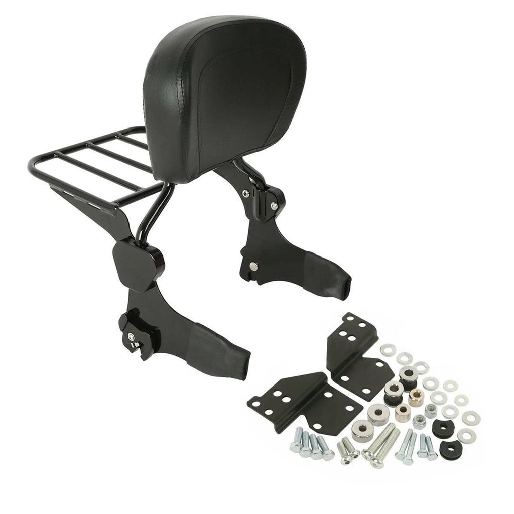 Backrest Sissy Bar Luggage Rack for Harley Electra Glide (1997–2008)