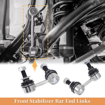 2X Front Stabilizer Sway Bar Link for Toyota Tacoma (2001–2004)