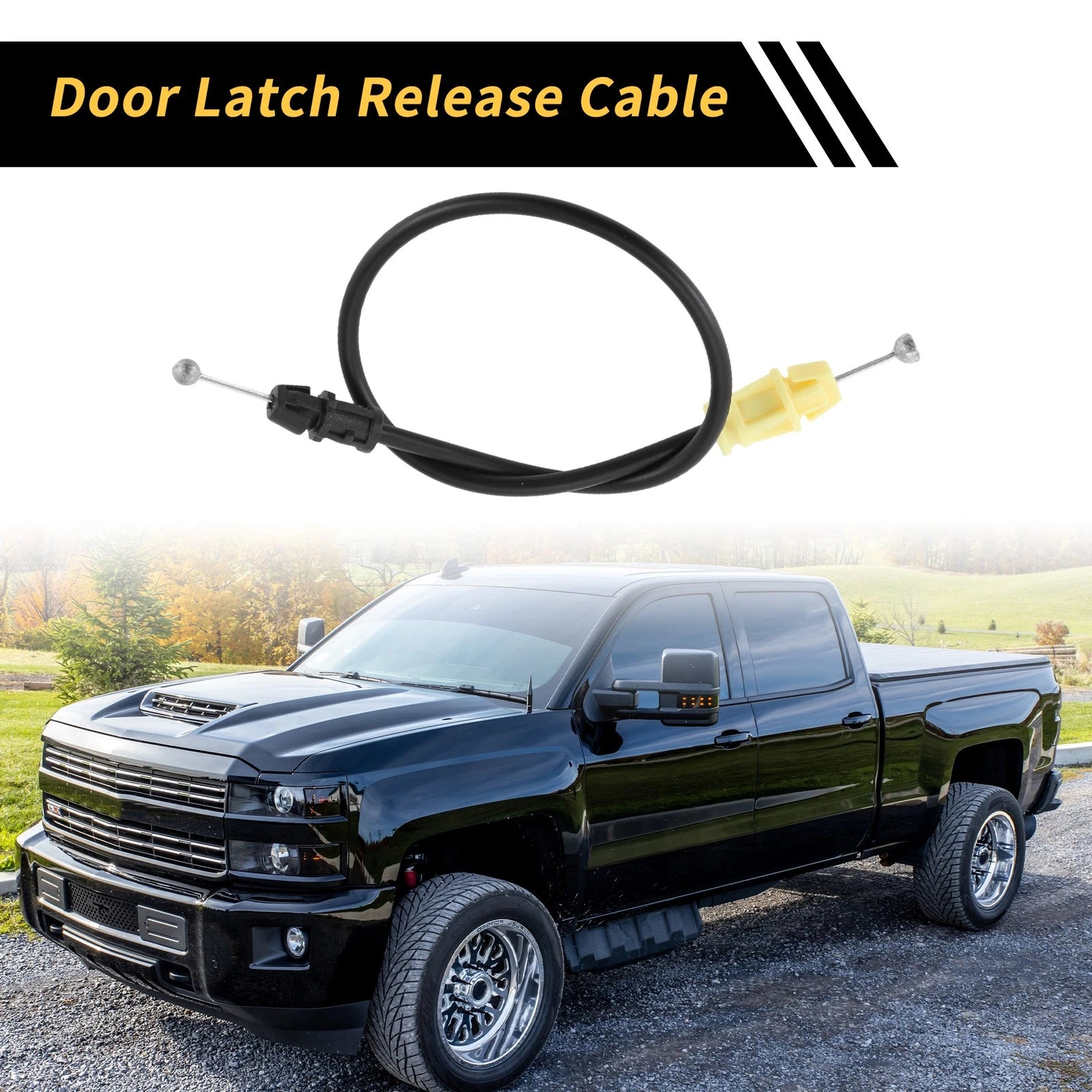 Door Latch Release Cable Replacement for Chevrolet Silverado 1500 (2007–2013)