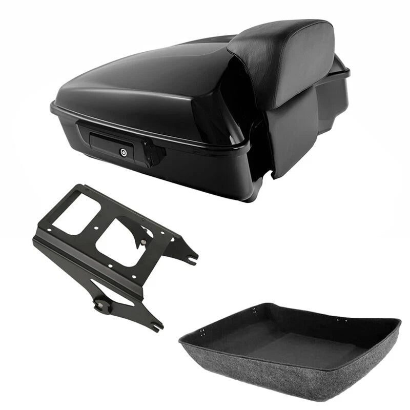 Trunk Backrest Mount Rack for Harley Touring Electra Glide (2009–2013)