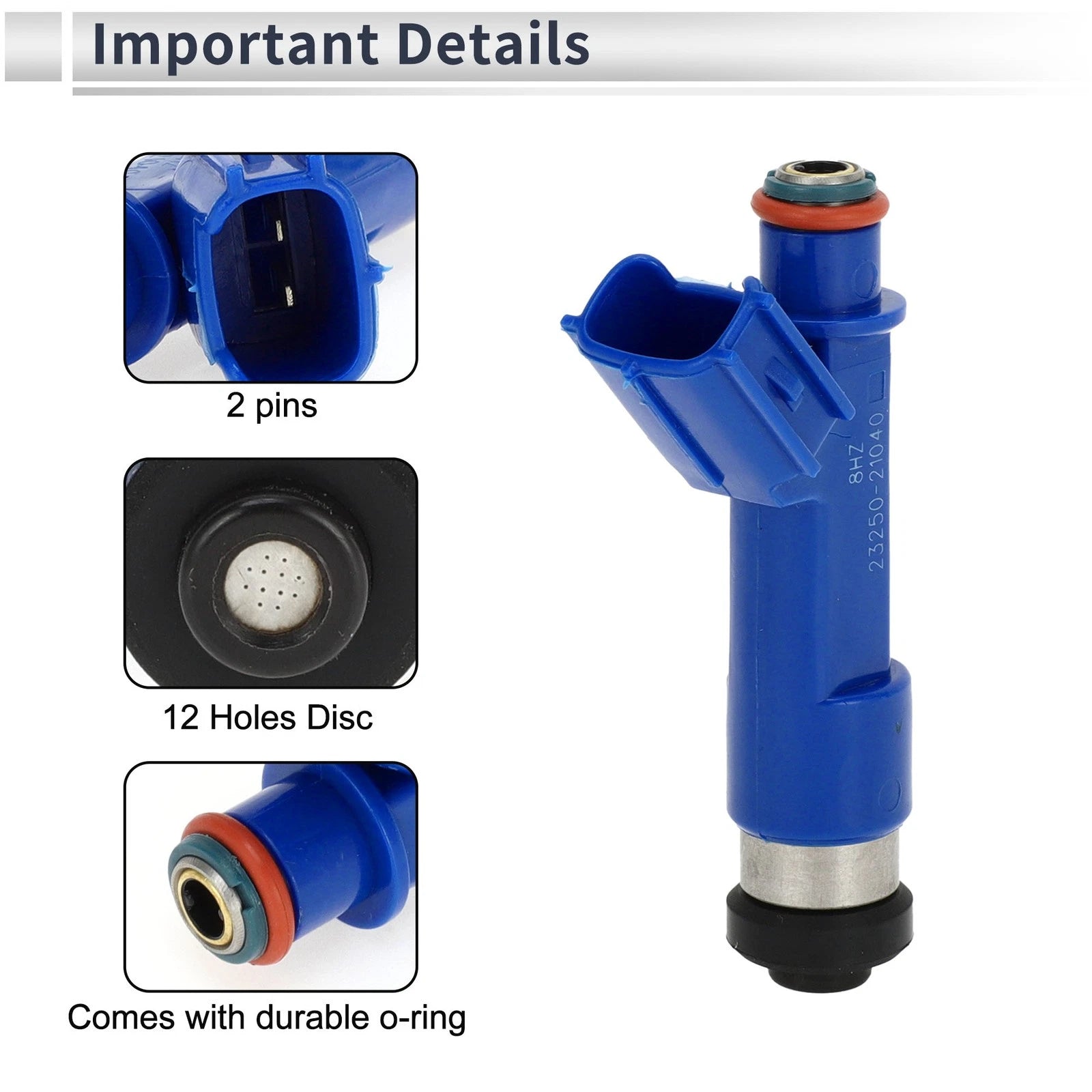 Fuel Injector Replacement for Toyota Yaris 1.5 (2013–2018) 1 Pc