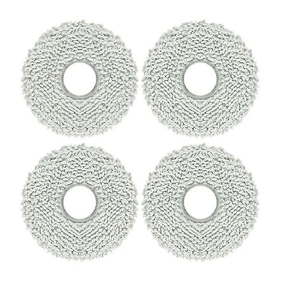Set of 4 Mop Cloths for Karcher RCV 5 Plus (2019–2023) Microfiber