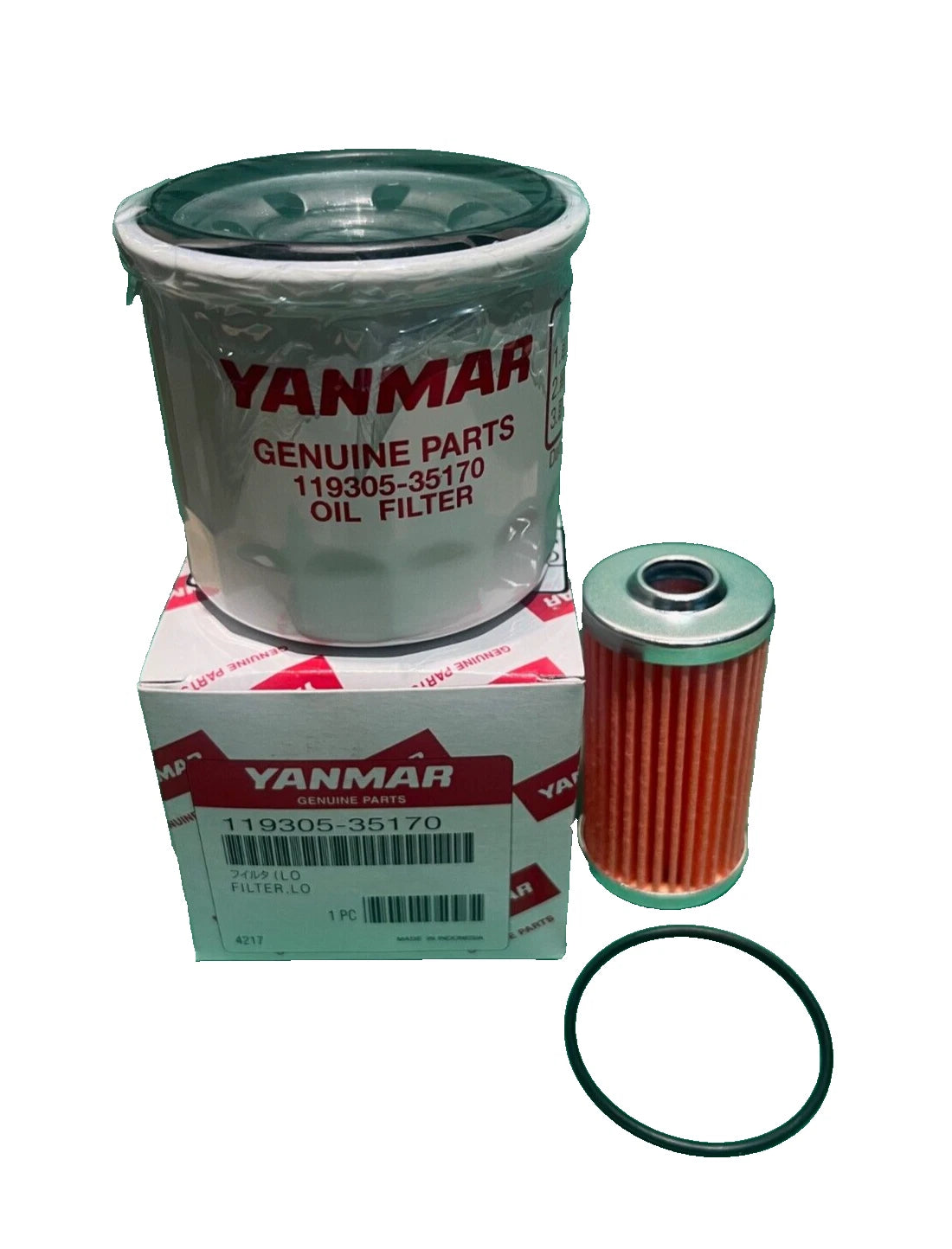 Oil & Fuel Filter for Yanmar 1GM 2GM 2YM 3HM (OEM 119305-35170 104500-55710)