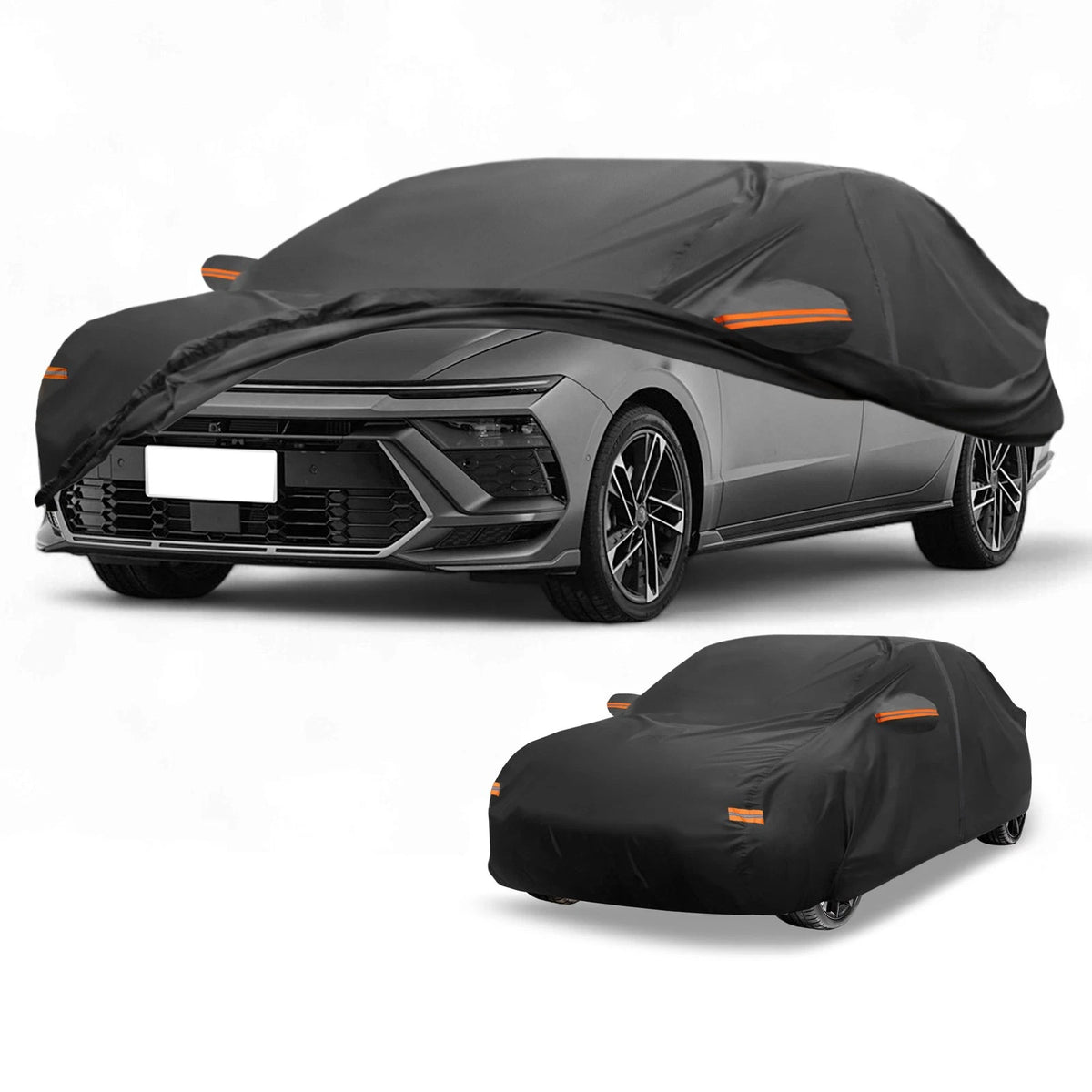 Car Cover Waterproof All Weather with Zipper for Hyundai Sonata (2018–2024)