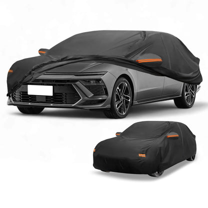 Car Cover Waterproof All Weather with Zipper for Hyundai Sonata (2018–2024)