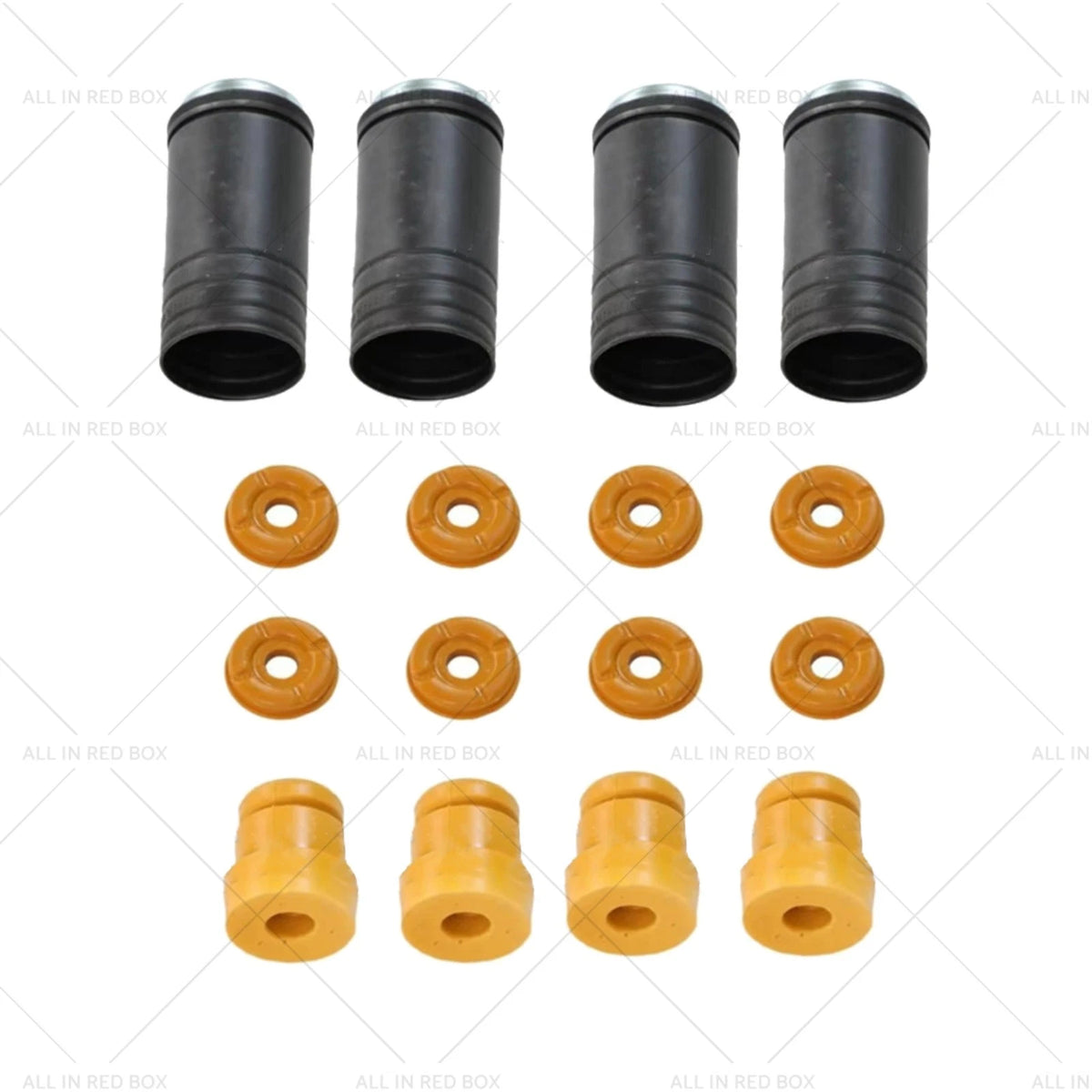 16x Bushing, Bump Stop & Dust Cover for BMW X5 E70 X6 E71 (2007–2013)