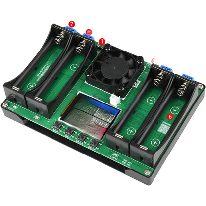 Li-ion Battery Capacity IR Analyzer with 4 Independent Test Channels
