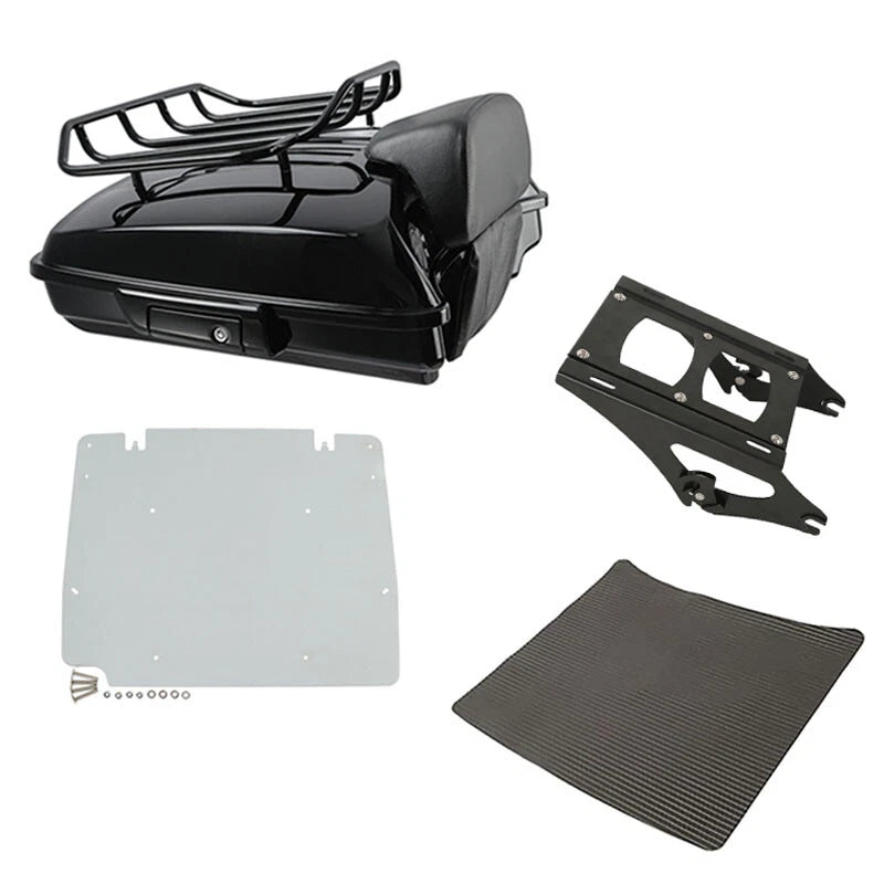 Trunk Backrest Mount Base Plate for Harley Electra Glide (2014–2023)