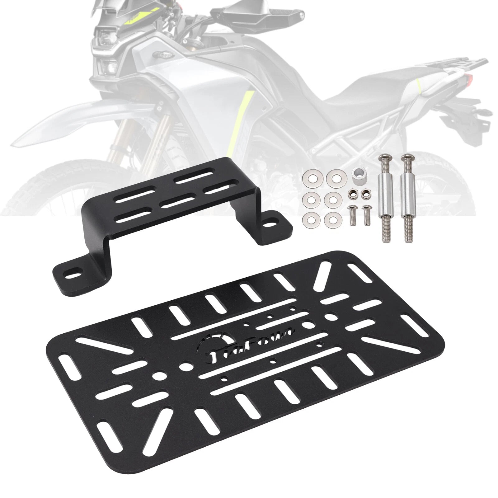 Saddlebag Support Mounting Bracket Racks Black for Cfmoto 450MT (2024–2025)