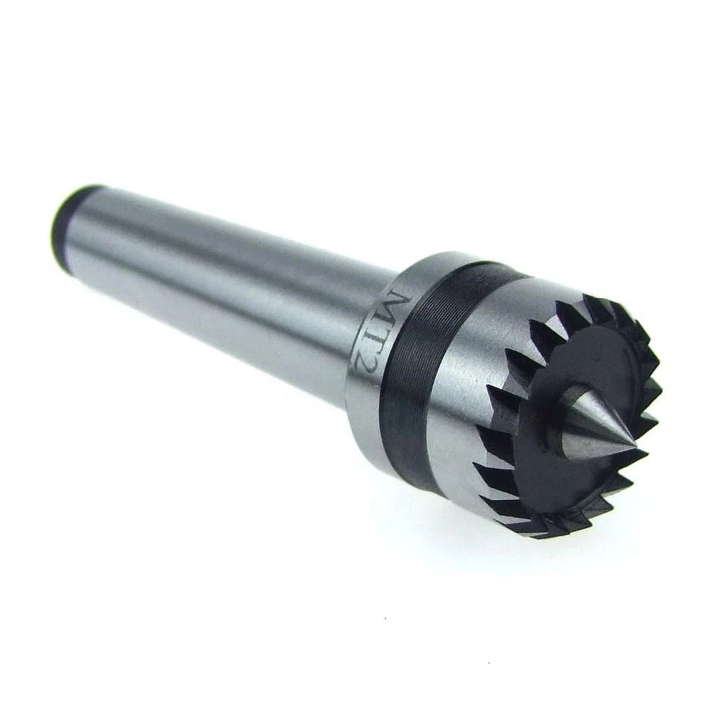 Multitooth Drive Center Spindle for Woodworking Lathe MT1 MT2