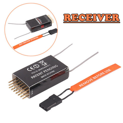 6CH AR6100E Remote Satellite Receiver for Spectrum/JR Radio