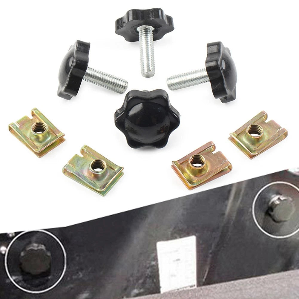 4X Saddlebag Lock Mounting Bolt Screw for Harley FLHT FLHTCU