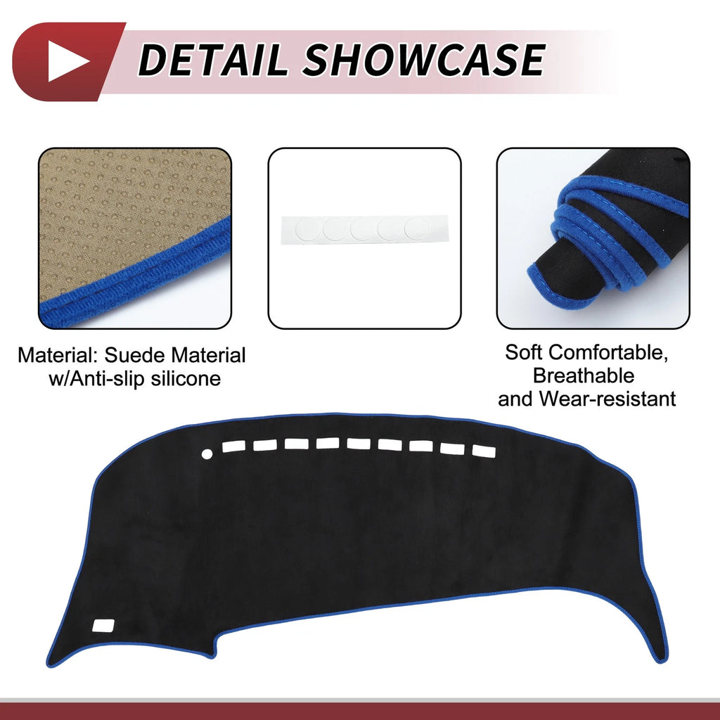 Dashboard Dash Cover Mat Replacement for Toyota Estima 50 (2006–2019)