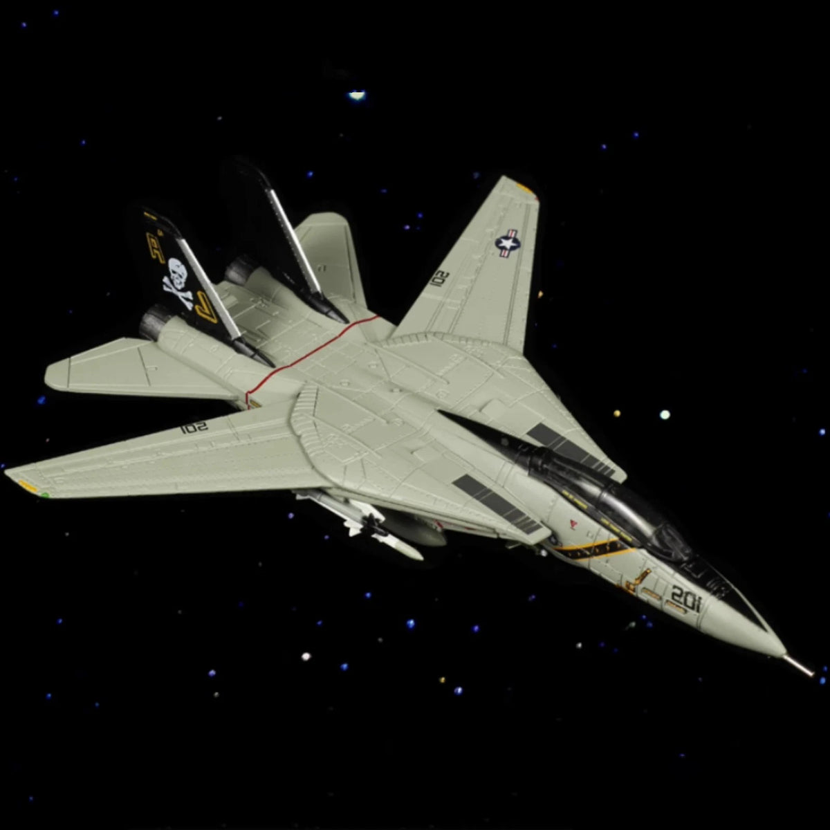 F-14 Tomcat Fighter Model 1/144 Scale with Stand (US Navy)