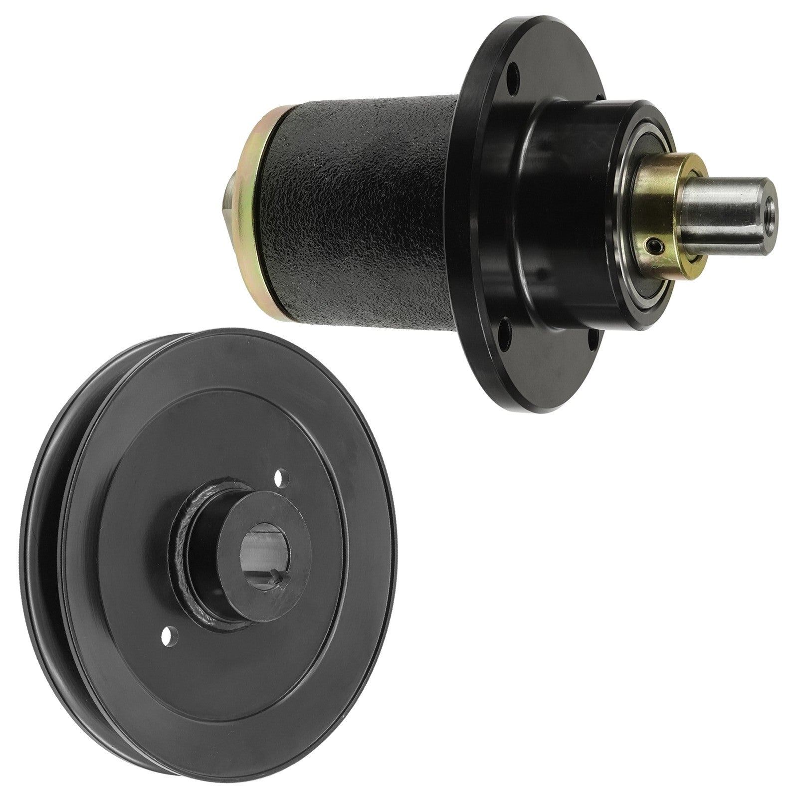 Deck Spindle and Pulley 72 Inch Replacement for Bad Boy (2011–2018)