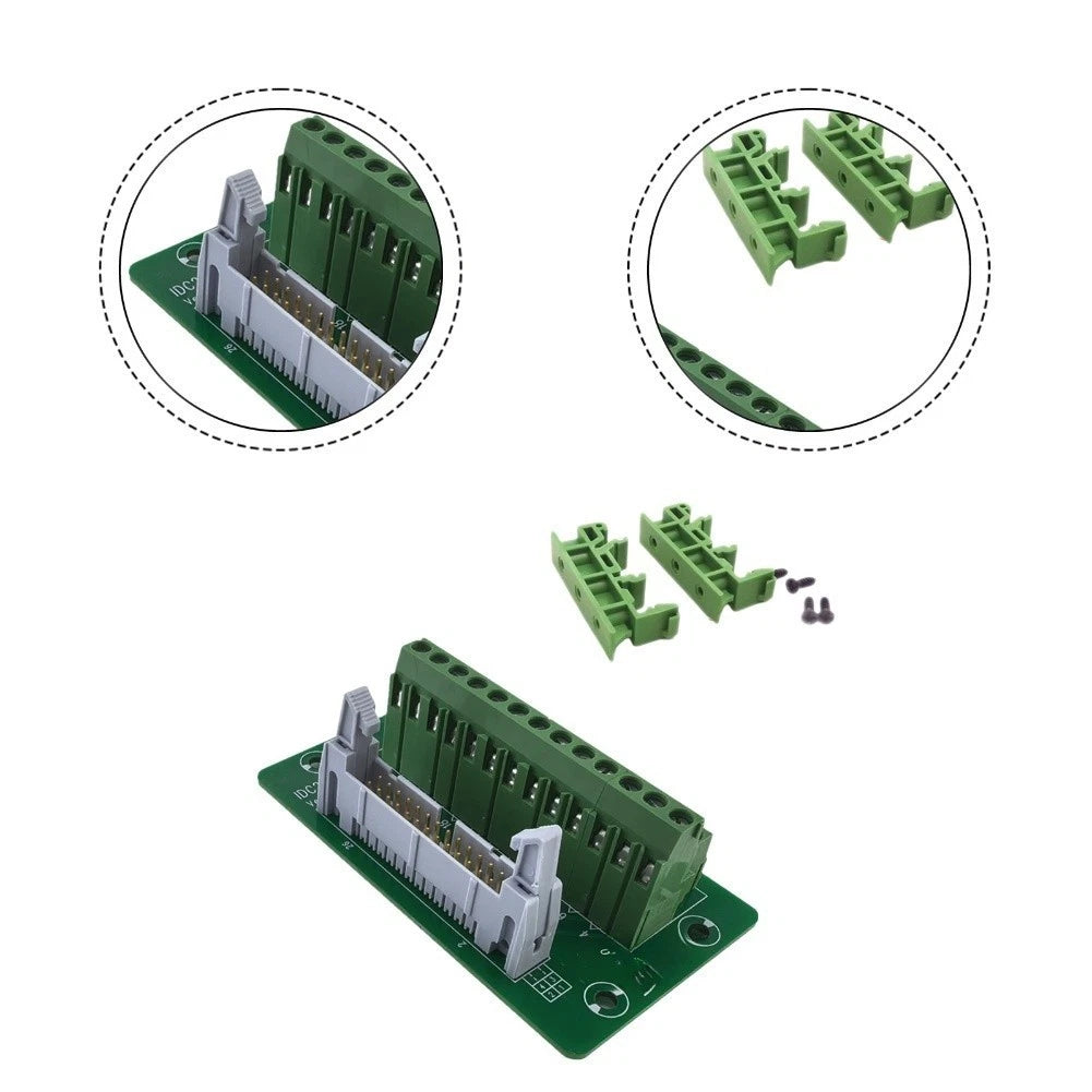 IDC 26 Pin Connector with Bracket for Electrical Devices (86mm x 51mm)