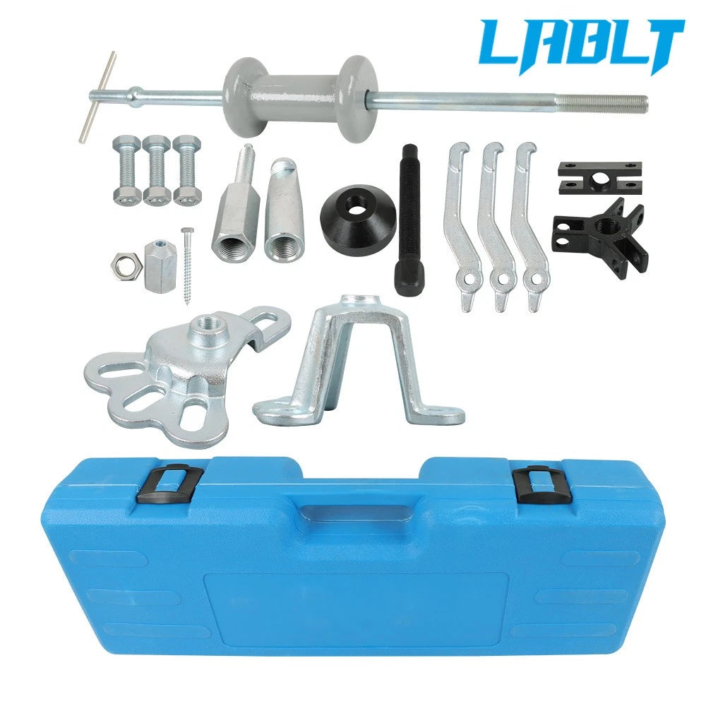 17PCS Slide Hammer Dent Puller Tool Kit for Universal Use (All Models)