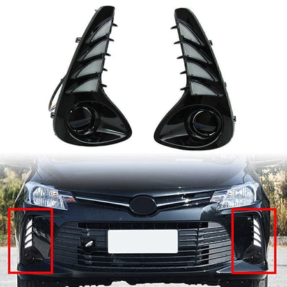 LED Daytime Running Lights Tri-Color Indicator for Toyota Vios (2020–2021)