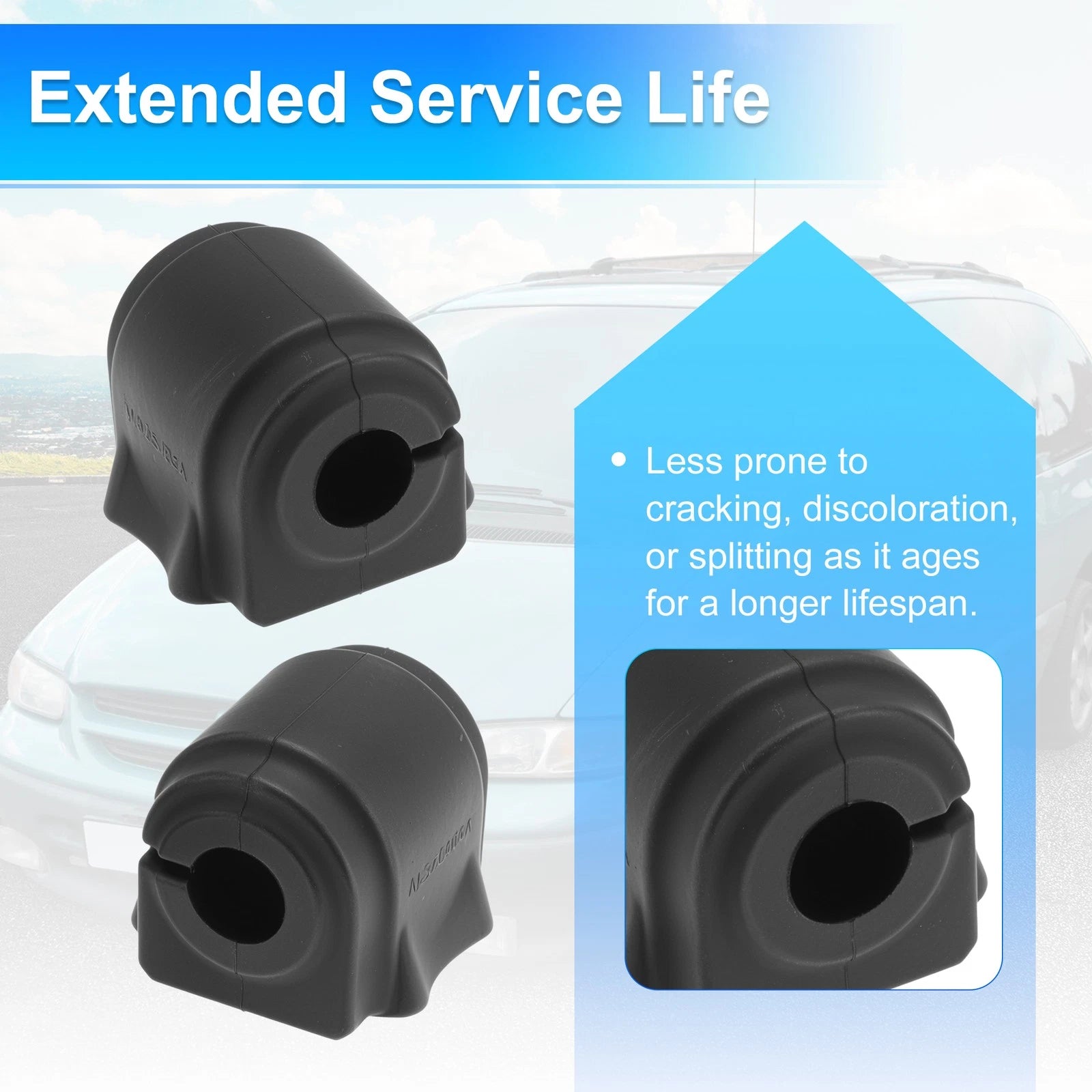 Front Side Stabilizer Sway Bar Bushing Kit for Ford F150 (2009–2014) K200846