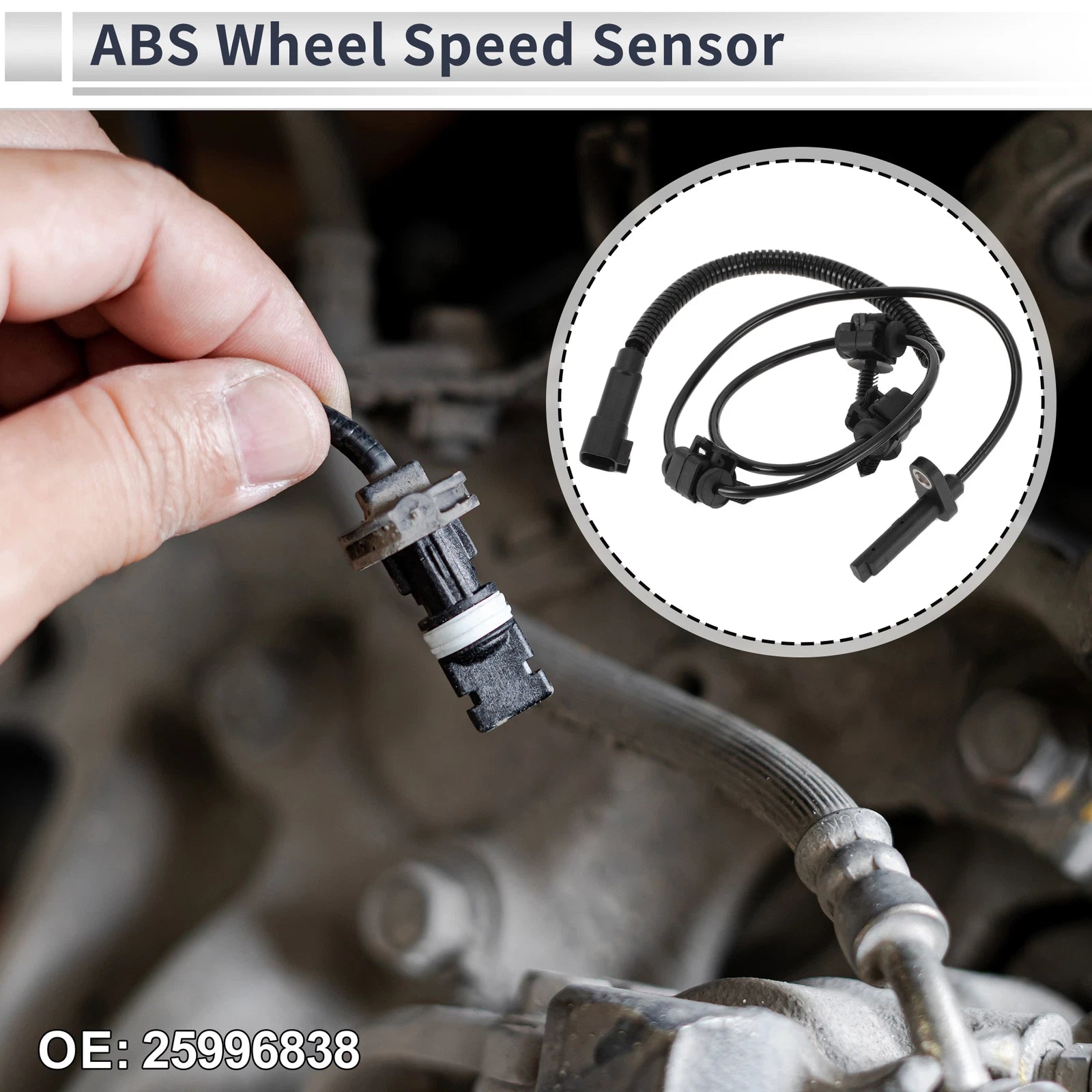 ABS Wheel Speed Sensor for Cadillac CTS (2008–2015) Rear Left/Right