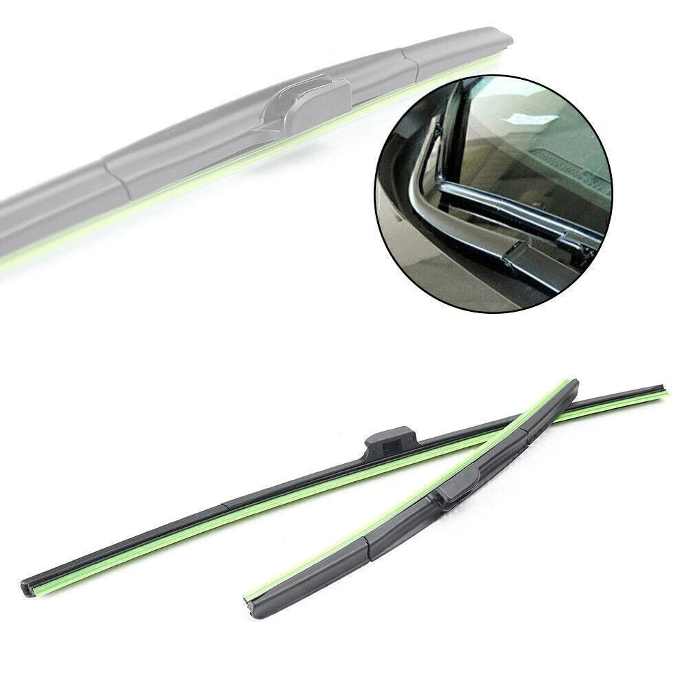 2X Front Windshield Wiper Blades for Honda CR-V (2007–2011)