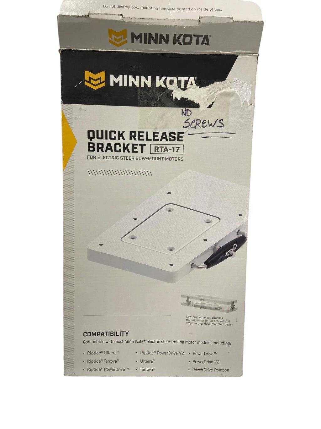 Minn Kota RTA-17 Quick Composite Release Bracket for (OEM)
