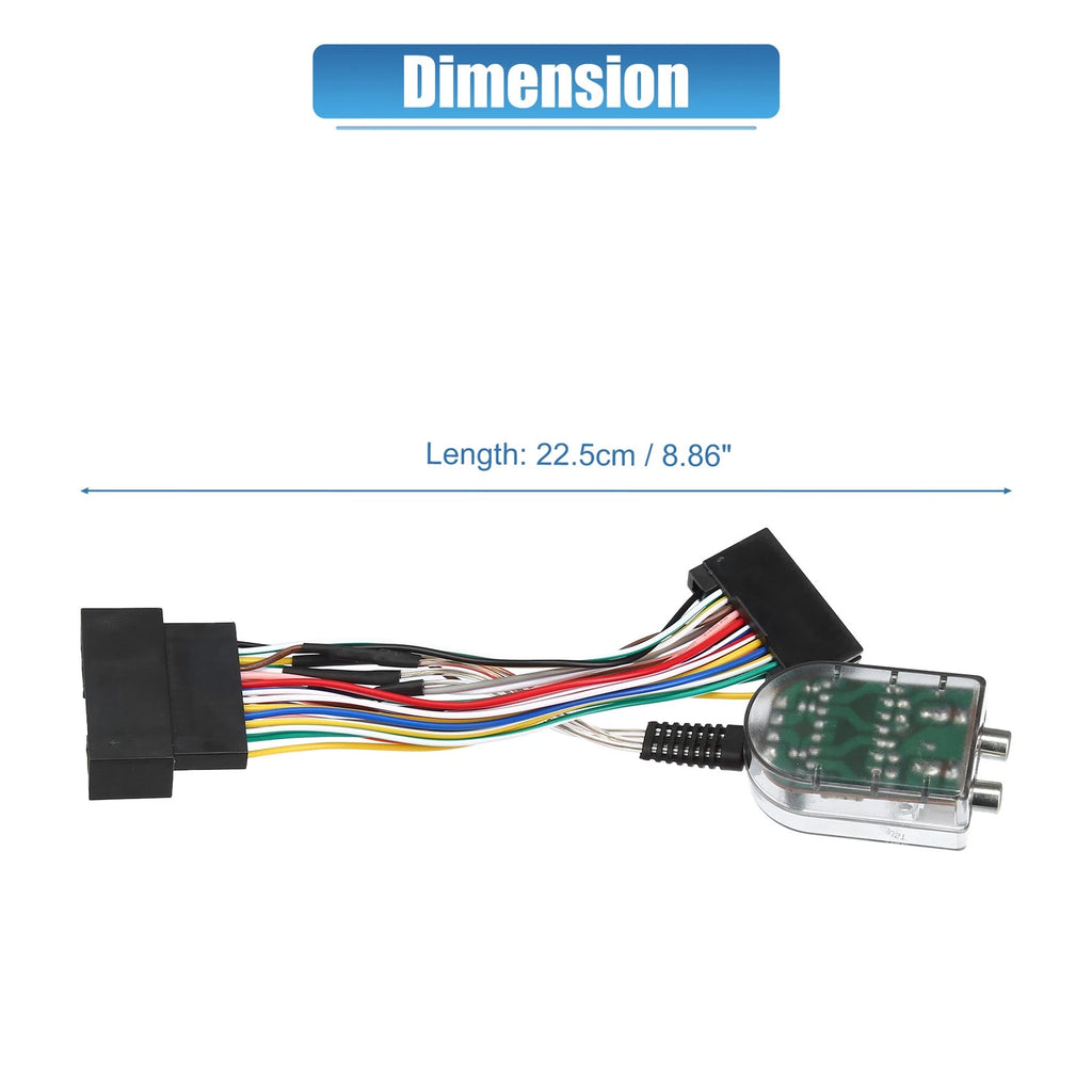 Amplifier Adapter Interface for Ford F-150 (2015–2023) Multicolor