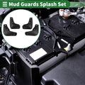 Mud Flaps Splash Guards for Kia Picanto (2011–2018) W/ Mount Accessories