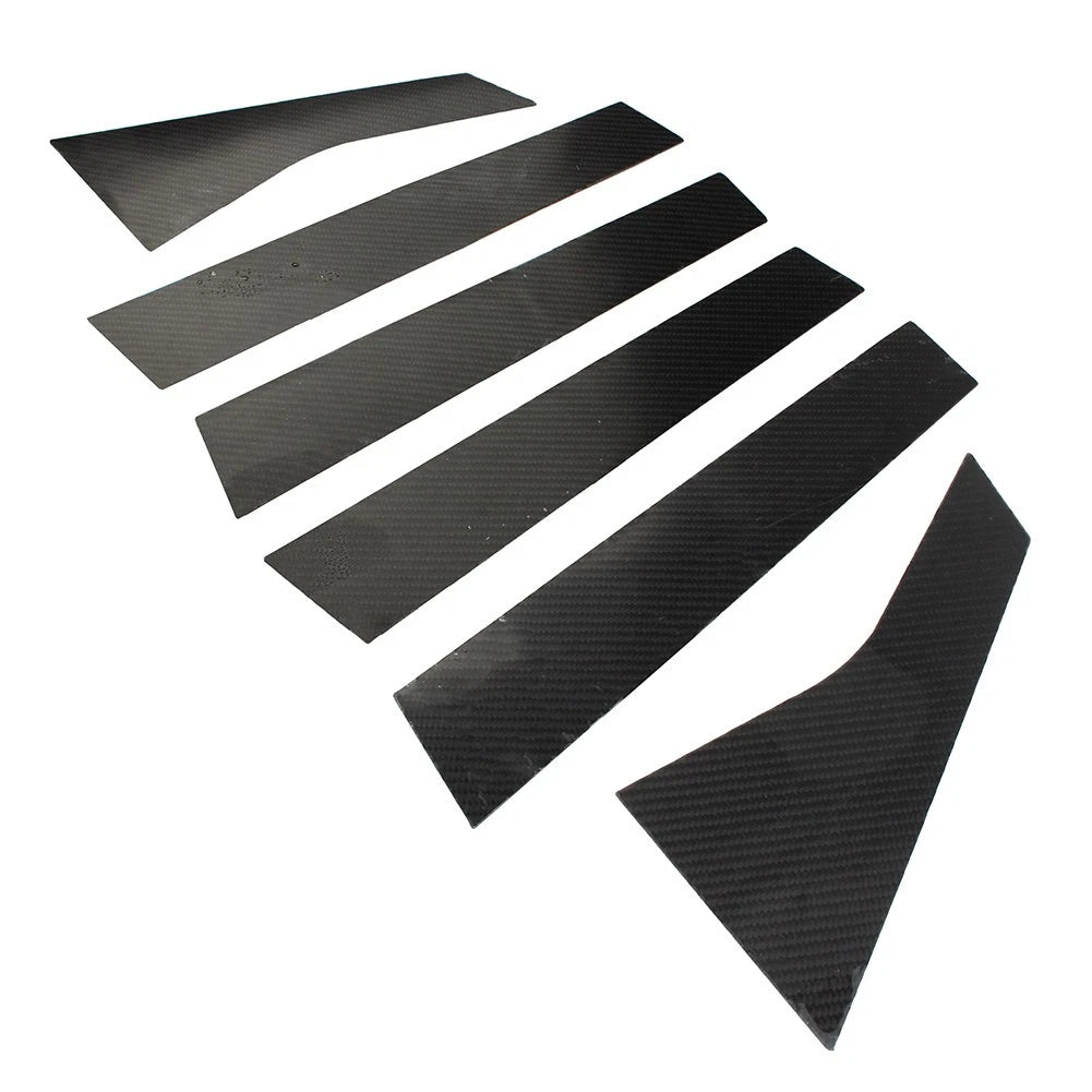 6X B Pillar Post Cover Trim for Honda Accord (2018–2021)