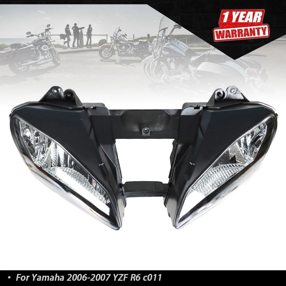 Front Headlight Assembly for Yamaha YZF R6 (2006–2007) c011