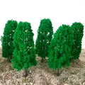 20x Micro Model Trees for HO N Scale Garden Wargame Diorama Train Layout