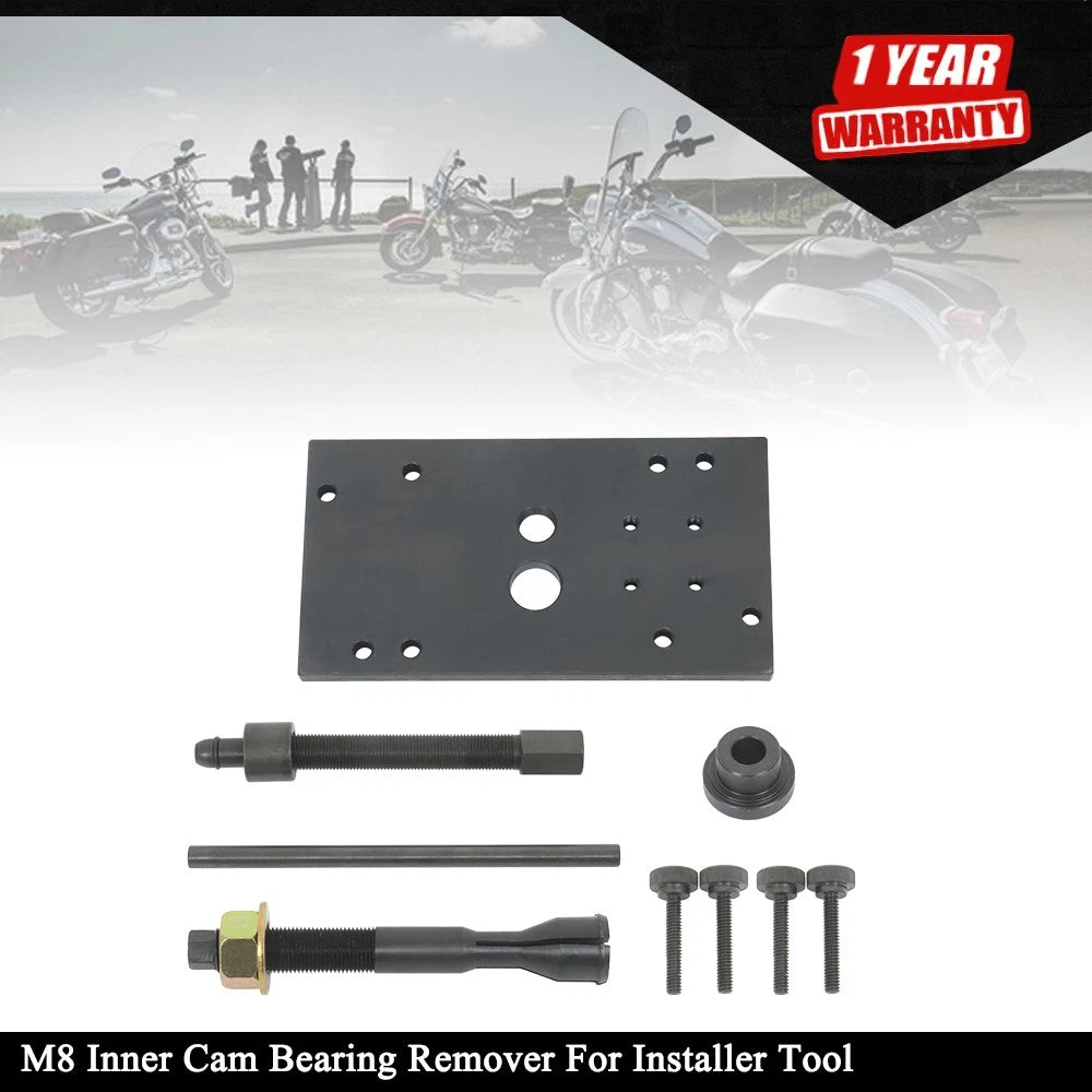 M8 Inner Cam Bearing Remover Installer Tool for Harley Davidson (2000–2023)