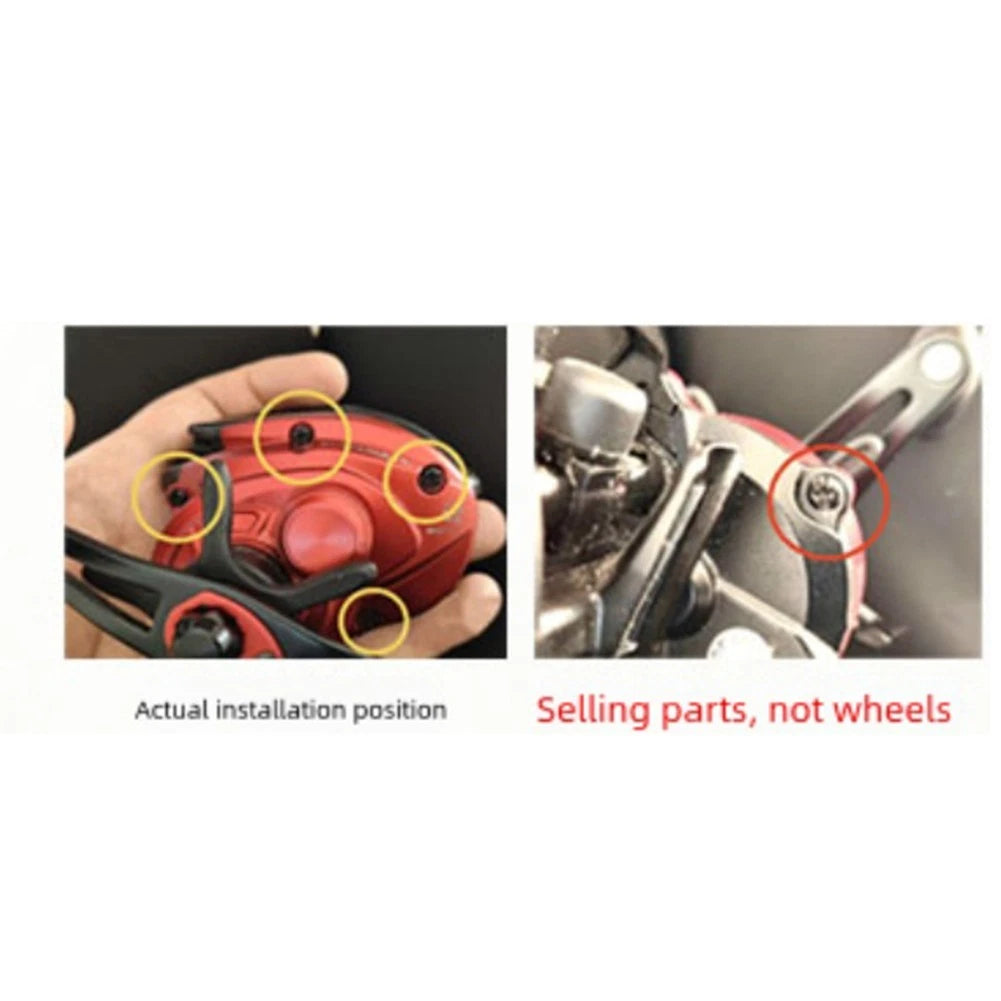 5X Shell Fixing Screws for Reel Assembly (Compatible with )