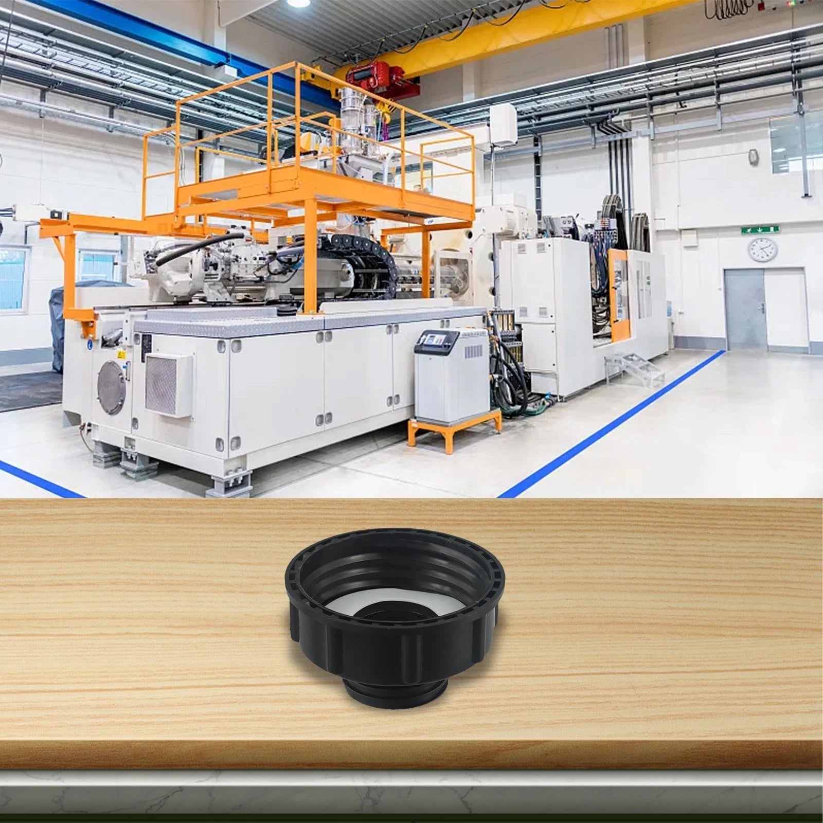IBC Adapter for Ton Container to DN60 Tank
