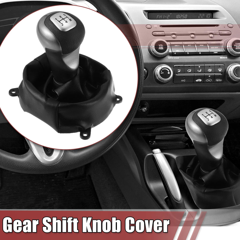 Manual Gear Shift Knob 5 Speed Replacement for Honda Civic (2005–2015)